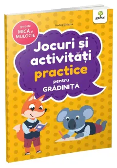 Coperta cărții Jocuri si activitati practice • grupele mica si mijlocie