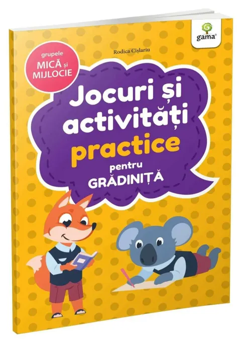 Coperta cărții Jocuri si activitati practice • grupele mica si mijlocie