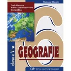 Coperta cărții Geografie. Manual pentru clasa a VI-a