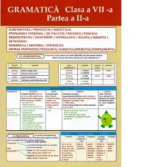 Coperta cărții Plansa. Gramatica - Clasa a VII-a, partea a II-a