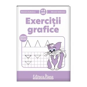 Coperta cărții Exercitii grafice, 4-5 ani (B5)