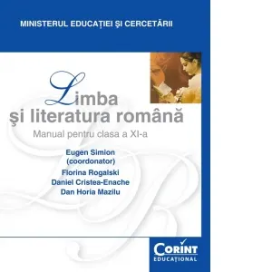 Coperta cărții Limba si literatura romana. Manual pentru clasa a XI-a