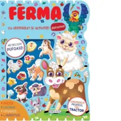 Coperta cărții Abtibilduri pufoase - Ferma