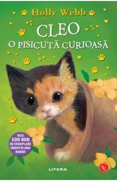 Coperta cărții Cleo, o pisicuta curioasa. Povesti cu animale