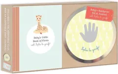Coperta cărții Baby’s Handprint Kit and Journal with Sophie la girafe®