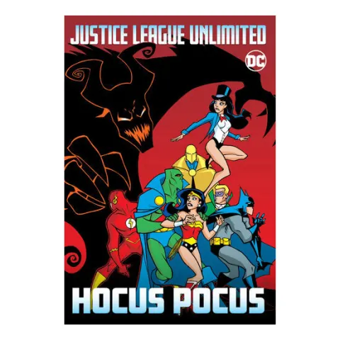 Coperta cărții Justice League Unlimited, hocus pocus