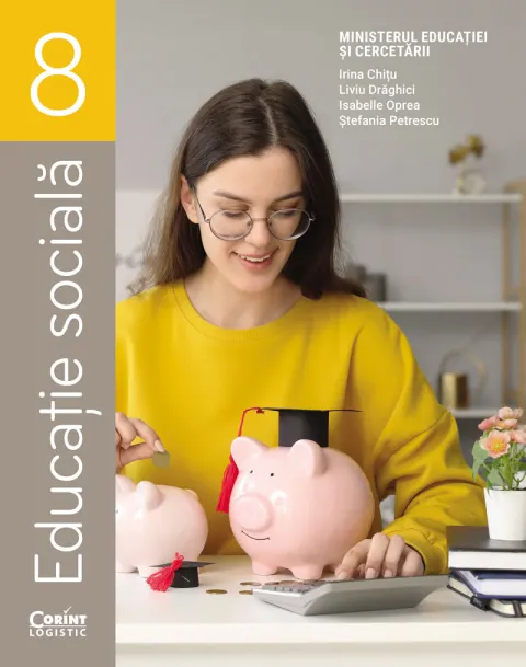 Coperta cărții Educație socială. Manual pentru clasa a VIII-a