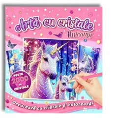 Coperta cărții Arta cu cristale. Unicorni