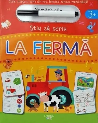 Coperta cărții Stiu sa scriu. La ferma
