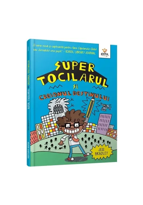 Coperta cărții Super Tocilarul si creionul destinului