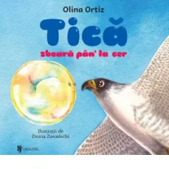 Coperta cărții Tică zboară pân' la cer
