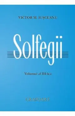 Coperta cărții Solfegii Vol. 3