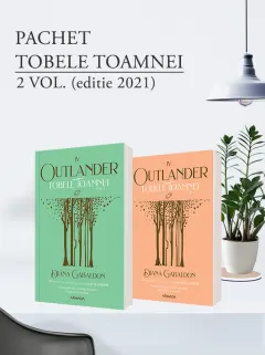 Coperta cărții Pachet Tobele toamnei 2 vol. (Seria OUTLANDER, partea a IV-a, ed. 2021)
