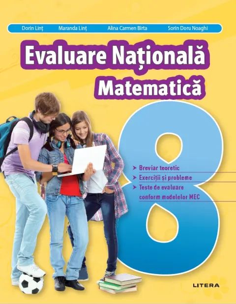 Coperta cărții Evaluare Națională. Matematică. Clasa a VIII-a