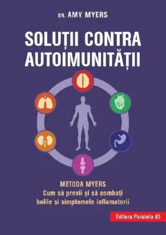 Coperta cărții Soluții contra autoimunității – Metoda Myers. Cum să previi și să combați toate bolile și simptomele inflamatorii