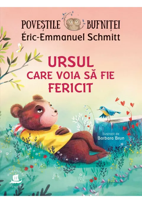 Coperta cărții Povestile bufnitei.Ursul care voia sa fie fericit