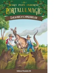 Coperta cărții Salvarea cangurilor. Portalul Magic nr. 20