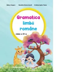 Coperta cărții Gramatica limbii romane. Clasa a IV-a