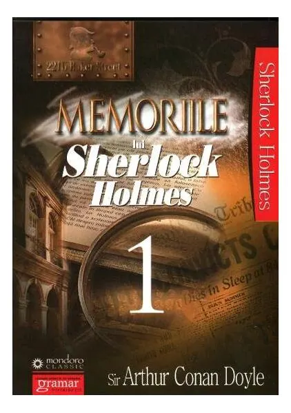 Coperta cărții Memoriile lui Sherlock Holmes Vol.1
