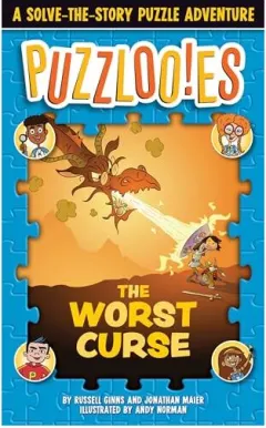 Coperta cărții Puzzlooies! the Worst Curse