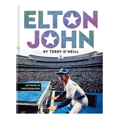 Coperta cărții Elton John by Terry O'Neill