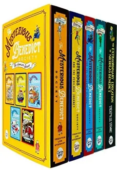 Coperta cărții The Mysterious Benedict Society The Complete Series 5 Books Collection , Trenton Lee Stewart