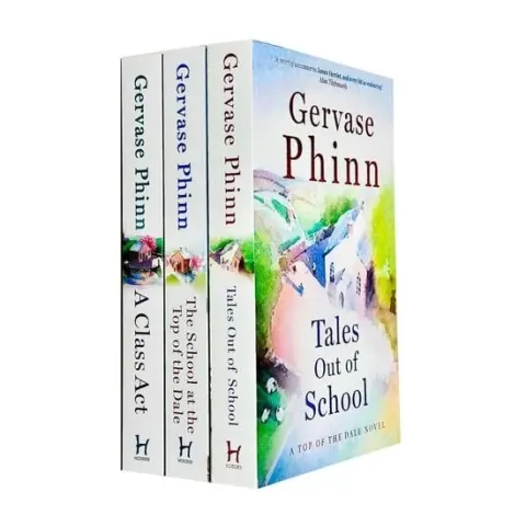 Coperta cărții Gervase Phinn Top Of The Dales Series Collection 3 Books Set (The School at the Top of the Dale, Tales Out of School, A Class Act