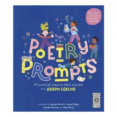 Coperta cărții Poetry Prompts, Joseph Coelho, Georgie Birkett, Amanda Quartey, Grasya Oliyko, Viola Wang