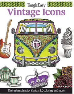 Coperta cărții TangleEasy Vintage Icons