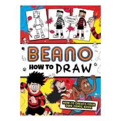 Coperta cărții BEANO NON-FICTION Beano how to Draw
