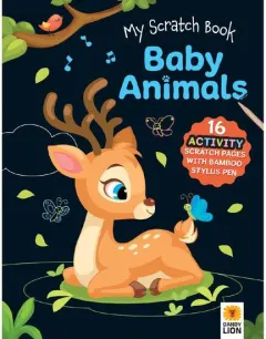 Coperta cărții My Scratch Book: Baby Animals