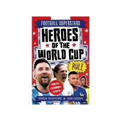 Coperta cărții Football Superstars by Simon Mugford