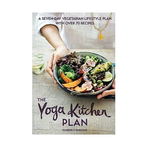 Coperta cărții Yoga Kitchen Plan, Kimberley Parsons, Laura Edwards