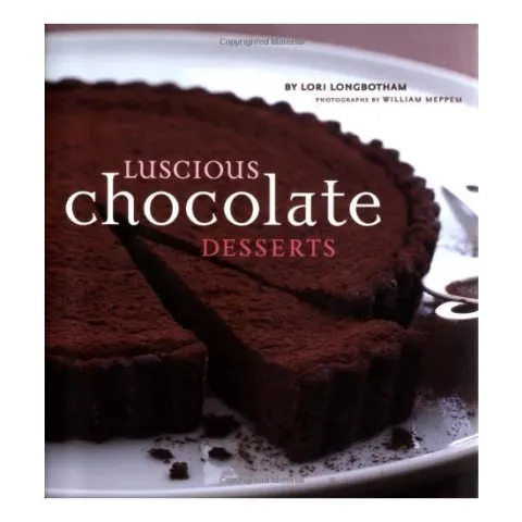 Coperta cărții Luscious Chocolate Desserts