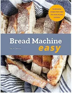 Coperta cărții Bread Machine Easy, Sara Lewis