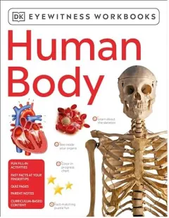 Coperta cărții Eyewitness Workbooks Human Body, DK Publishing