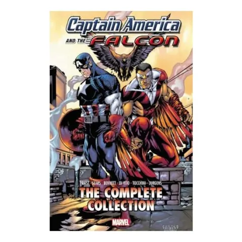 Coperta cărții Captain America & The Falcon by Christopher Priest, Christopher J. Priest