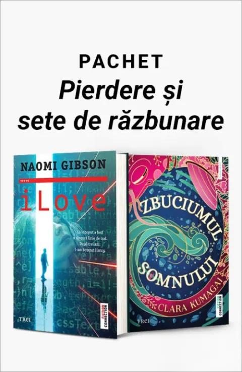 Coperta cărții Pachet Pierdere și sete de răzbunare. iLove/Zbuciumul somnului - Naomi Gibson
