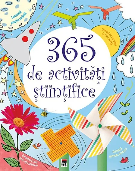 Coperta cărții 365 de activitati stiintifice