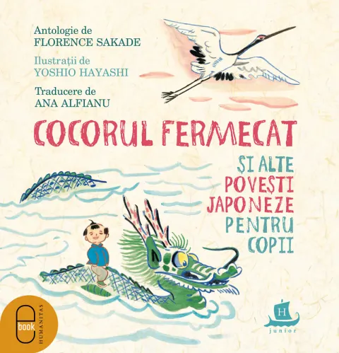 Coperta cărții Cocorul fermecat și alte povești japoneze pentru copii (pdf)