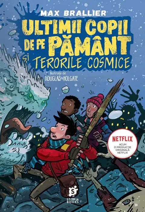 Coperta cărții Ultimii copii de pe Pământ și Terorile Cosmice