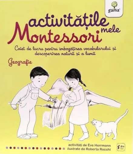 Coperta cărții Geografie - Activitățile mele Montessori