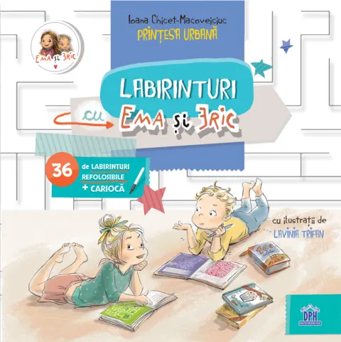Coperta cărții Labirinturi cu Ema si Eric