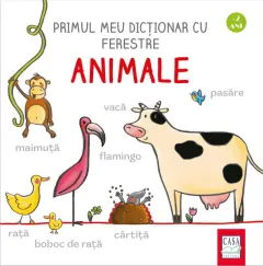 Coperta cărții Primul meu dictionar cu ferestre - Animale