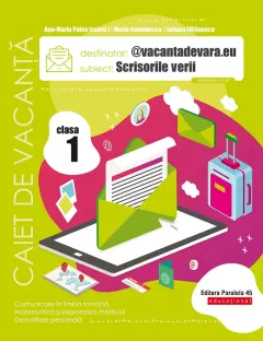 Coperta cărții Scrisorile verii. Caiet de vacanță. Clasa I