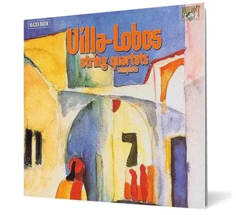 Coperta cărții Villa-Lobos - String Quartets Complete (6 CD)
