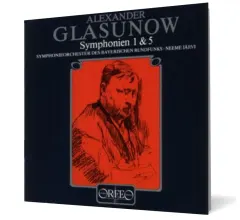 Coperta cărții Alexander Glasunow Symphonien 1 & 5