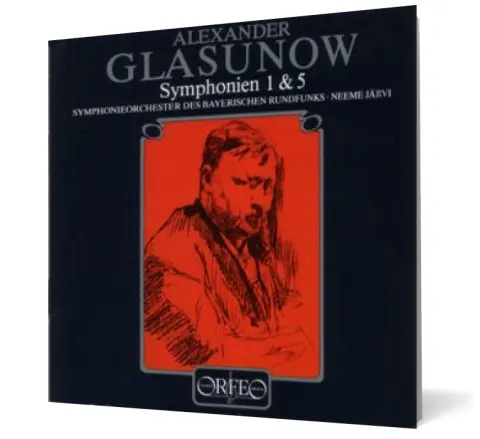 Coperta cărții Alexander Glasunow Symphonien 1 & 5