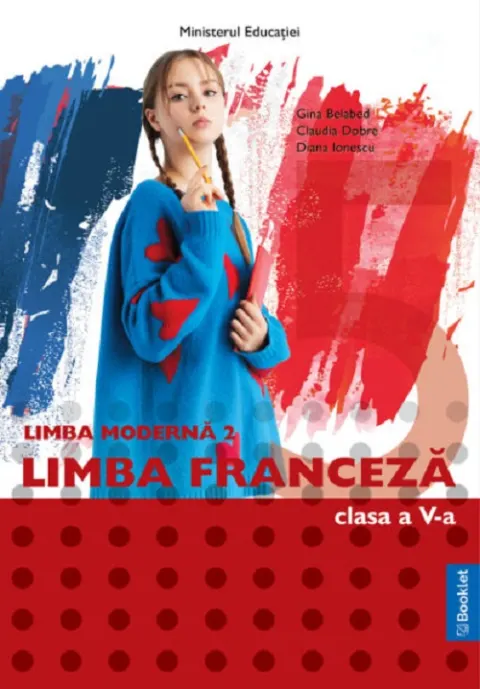 Coperta cărții Limba franceza. Limba moderna 2 (manual pentru clasa a V-a)