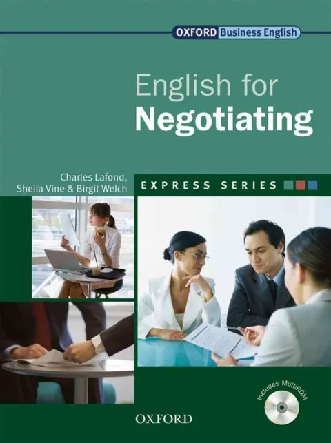Coperta cărții English for Negotiating- REDUCERE 50%